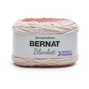 Bernat Blanket Perfect Phasing Crimson