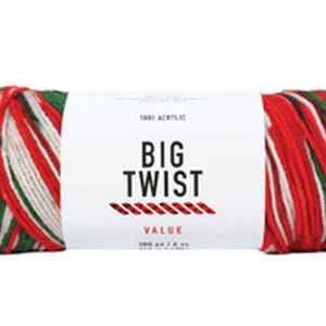 Big Twist Value Yarn Merry and Bright