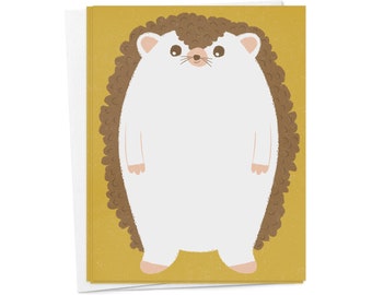 Hedgehog Flat Note Stationery Set