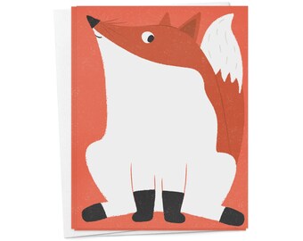 Fox Flat Note Stationery Set