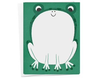 Frog Flat Note Stationery Set