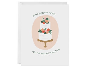 Sweet Bride to Be Card | Greeting Card | Bridal Shower