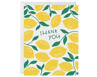 Lemons Thank You Card | Greeting Card | Thank You