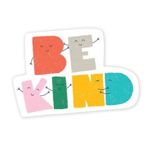 Be Kind People Sticker | Die Cut Sticker