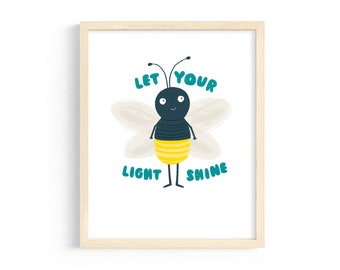 Let Your Light Shine | 8x10 | Art Print