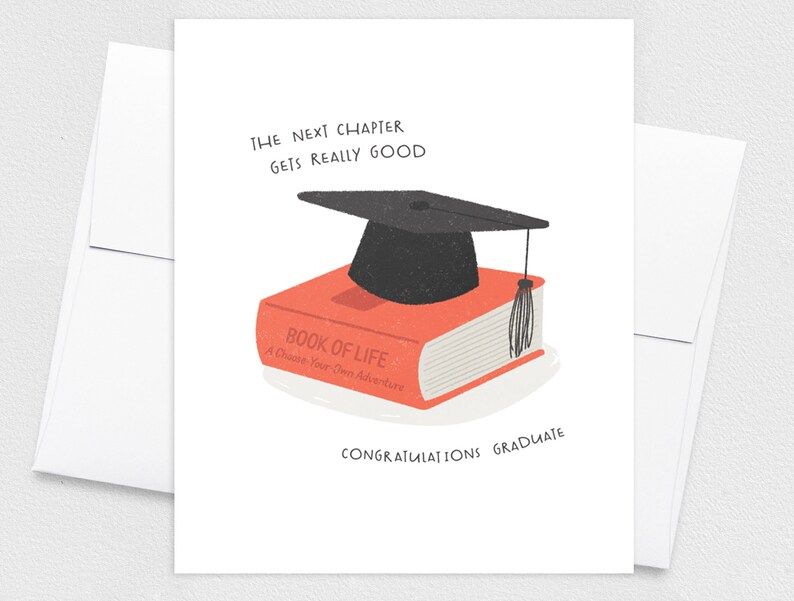 Graduation Greeting Card Book of Life Card