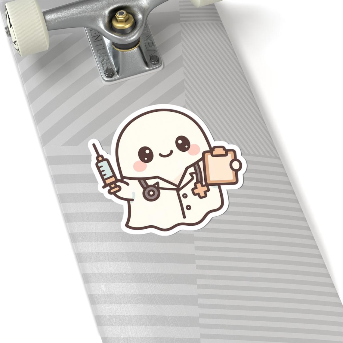 Spooky Doctor Ghost Sticker – Healthcare Halloween Decal Set - Etsy