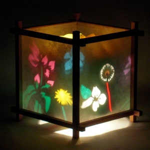 Spring Flowers Harmony Lantern, great for Mother's Day, Valentine's Day, birthday, gift for her