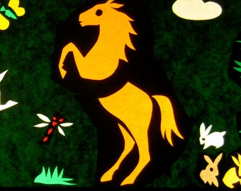 Caballo danzante inserte solo linterna de armonía