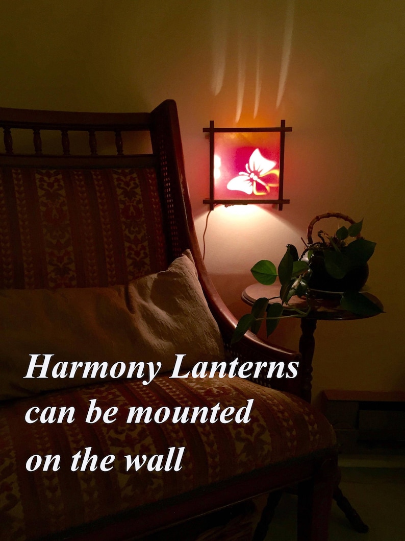 Geese Harmony Lantern, free shipping, Electric Lanterns, unique gift, night light, soothing light image 3