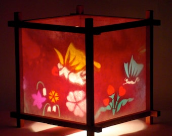 Hearts & Flowers Harmony Lantern, gift for Mother's Day, Valentine's Day, Anniversary, Wedding, Spinning Lamp