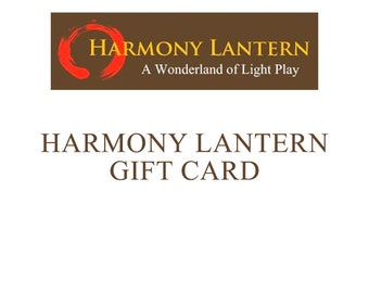 Tarjeta regalo Harmony Lantern
