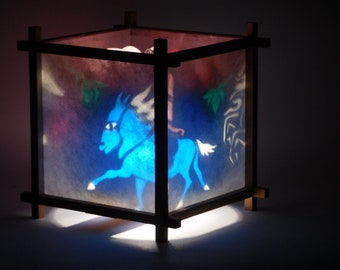 Carousel Harmony Lantern, free shipping, Baby shower, birthday gift, night light