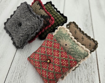 Miniature Throw Pillows -LARGE Bed Sized - Six Winter Warmth Fabric Options
