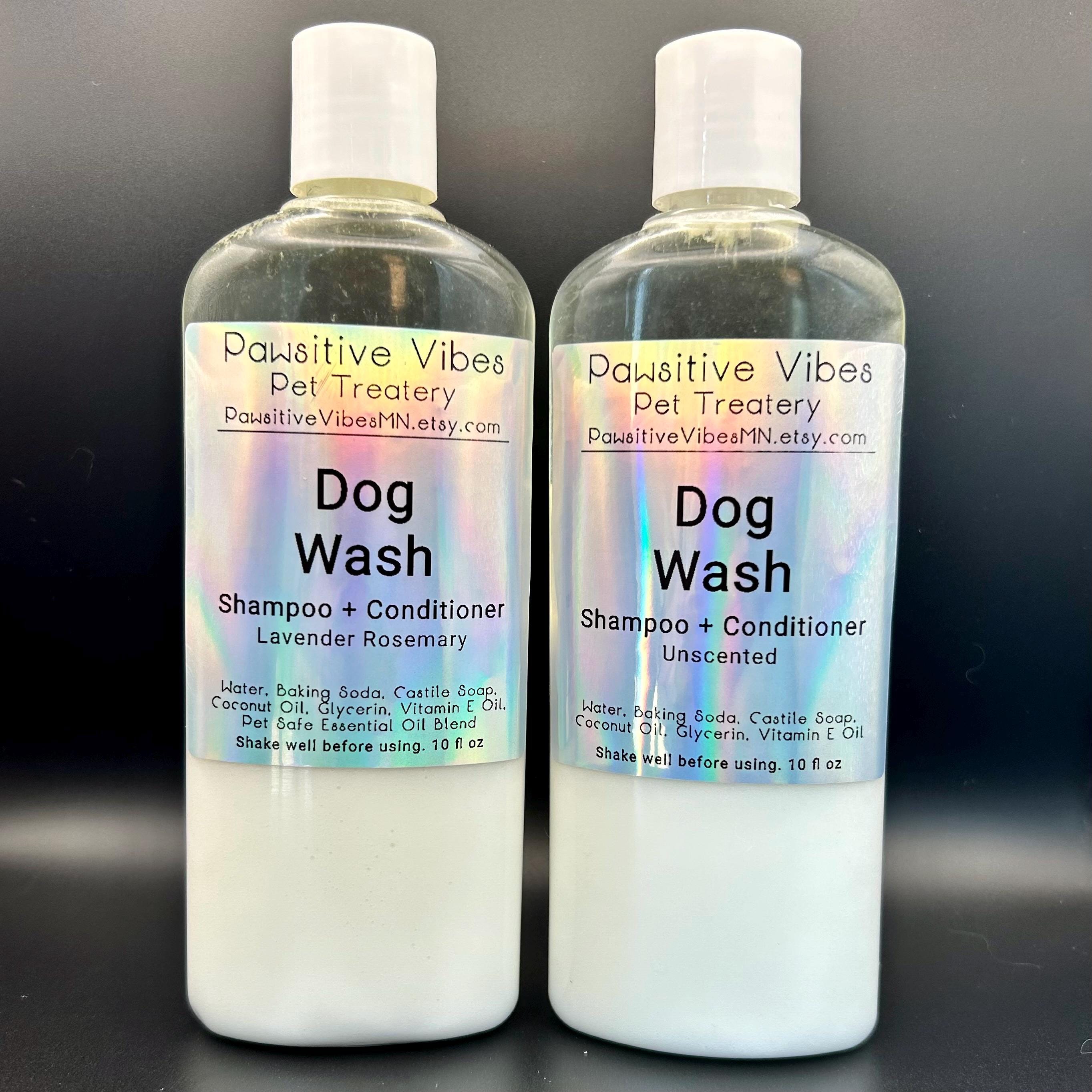 Dog Wash 2-in-1 Shampoo & Conditioner Scented or Unscented