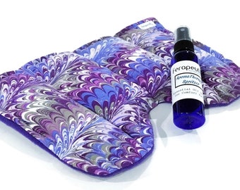 Steam for Sinuses, Moist Heat Pack Face Pillow with Eucalyptus Spray to Clear Sinus Congestion