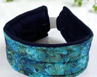 Microwave Heat Pad Headband, Heat for TMJ TMD Headaches Ear Ache, Hot Head Hat, Cheek Jaw Pain, Temporomandibular Joint Disorder