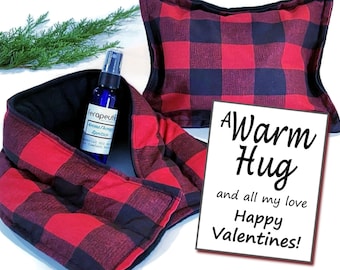 Valentine Gift for Him, Boyfriend, Husband, Guy | Long Distance Valentine Care Package | Love You Valentine Hug A Warm Hug