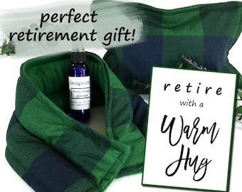 Happy Retirement Gift for Him, Friend Boss Coworker Retirement Care Package, Retire with A Warm Hug
