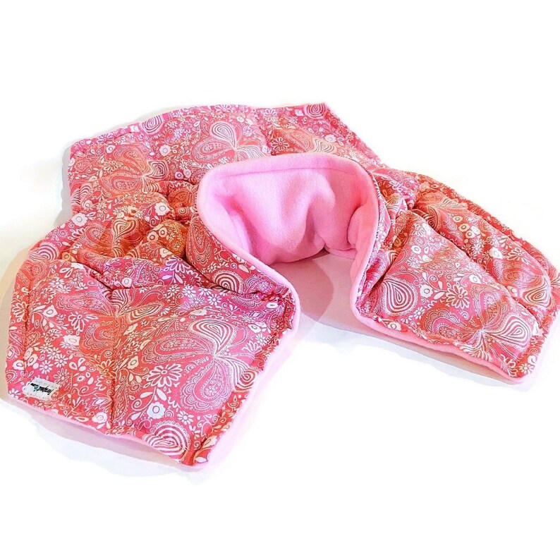 Microwave Heating Pad Rice Heating Pad for Neck Shoulder Back Etsy