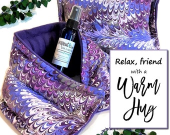 Hug Gift for Friend, Lifelong Friend Gift for Relaxation and Comfort, Hot Cold Packs Heating Pad Gift Box