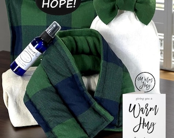 Self Care Package For Men | Chemo Gift For Man | Get Well Thinking of You Gift Box | Hot Cold Packs