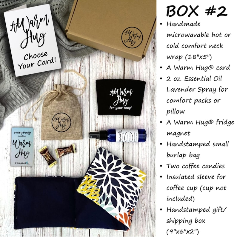 Recovery Care Package, Hug in a Box, Get Well Soon, Chemo Cancer Gift ...