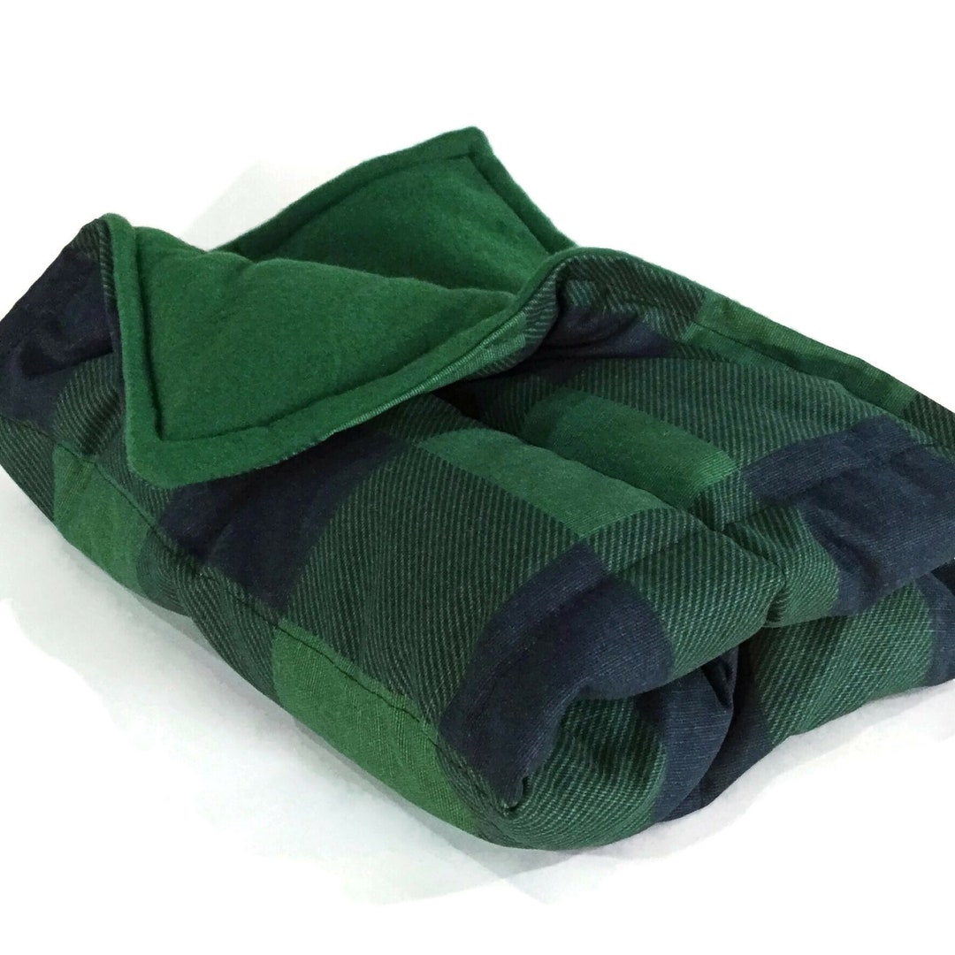 XL Heated Lap Blanket, Microwave Heating Pad, Weighted Rice Hot Cold Pack, Gift for Mom, Mothers