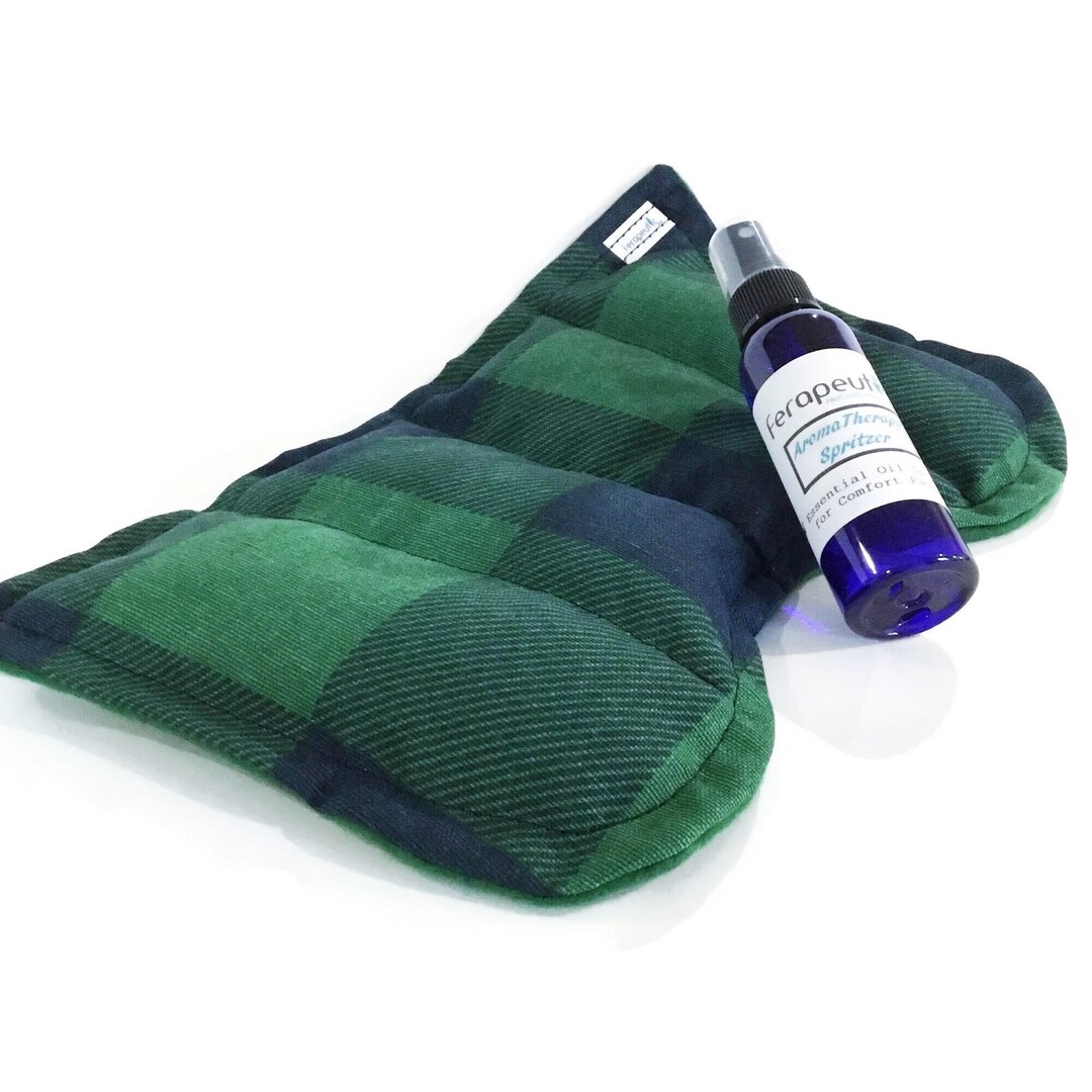 Large Sinus Eye Pillow, Heat Pack Cold Pack, Moist Heat for Sinuses