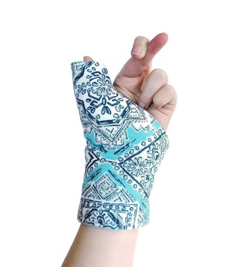 Microwave Heat Pack Cold Wrap for Thumb Wrist, Texting Gaming Typing, Comfort Wrap, Personal Accessories for Her, Tech Lover Geekery Gift image 2