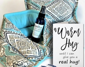 I Miss You Gift, Social Distance Care Package, Thinking of You Card and Gift Set, Mother Gift Box, A Warm Hug Gift