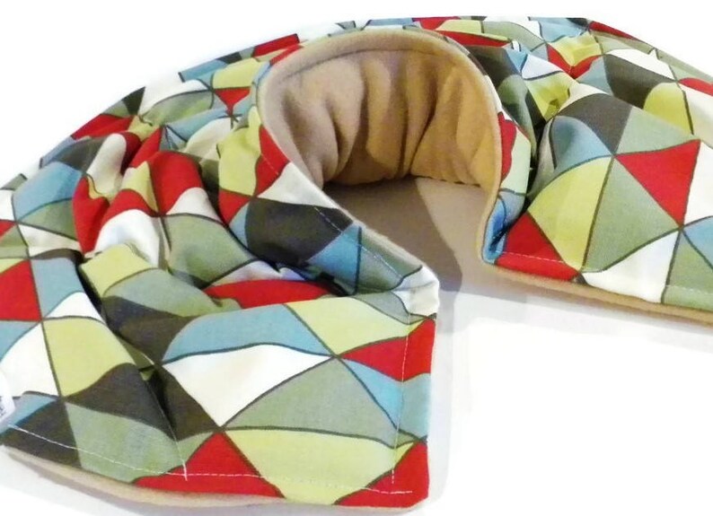 Microwave Heating Pad Neck Pillow Shoulder Back Nsb Hot Etsy