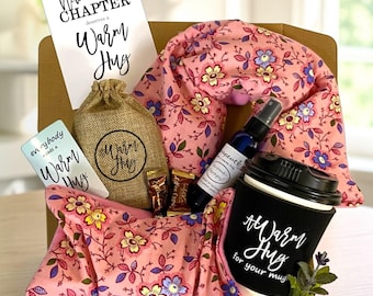 New Chapter Gift Set, Personalized:  Natural Warm Cool Packs, New Mom Survival Care Package