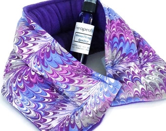 Hot Cold Pack for Neck, Lavender Peppermint Sinus, You choose scented spray