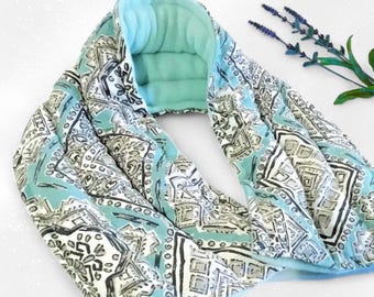 Therapy Wrap for Neck, Heated Rice Bag, Cervical Moist Heat Pack