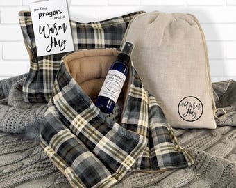 Care Package for Man or Woman, Praying Thinking of You Gift Box, Love and Hugs for Him