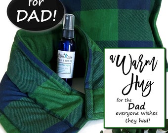 Holiday Christmas Dad Gift, Dad Birthday Gift Box | Gift Dad from Kids, Son, Daughter |  Gift for Father Day, Father in Law | A Warm Hug