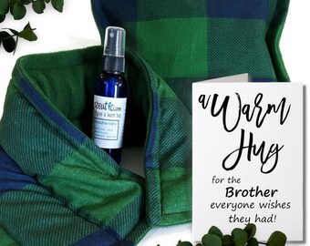 Best Brother Gift Birthday, Cheer Up, Self Care, Birthday Present Brother, Him, Man, Guy who has Everything Gift Box, Stay Warm Heat Packs