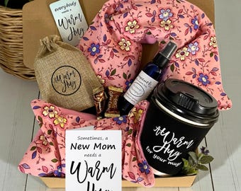 Spa Day Self Care Gift Box for Her, Relaxing Gift Set, New Mom Care Package, Birthday Gift for Her, Anniversary Gift, Gift to Mom Daughter
