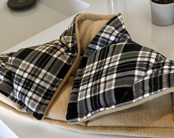 Heating Pad Microwavable Rice Heating Pad, Flax Heating Pad, Heat Pack, Neck and Shoulder Heat Wrap