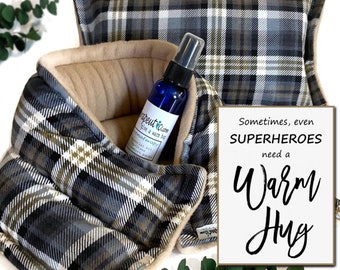 Super Hero Care Package for Him or Her, A Warm Hug Gift for Dad, Daddy | First Responder, Nurse, Firefighter, Teacher Gift Set