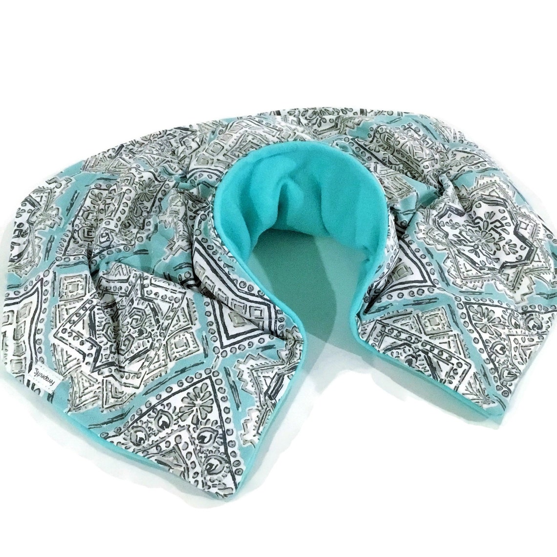 Heated Shoulder Neck Wrap Pillow Microwave Heat Pack Rice and Etsy