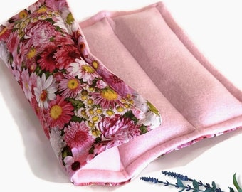 Pink Therapy Pack for Hot or Cold Use, Optional Sizes and Fabrics.