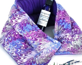 Hot Cold Pack for Neck, Lavender Peppermint Sinus, You choose scented spray