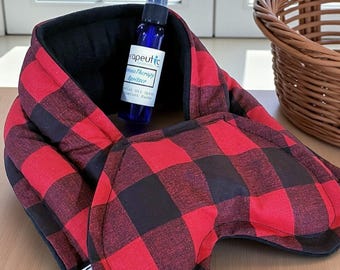 Stress Relief Kit, Anxiety Aid Relaxing Comfort Wraps, Hot or Cold with Aromatherapy Spray