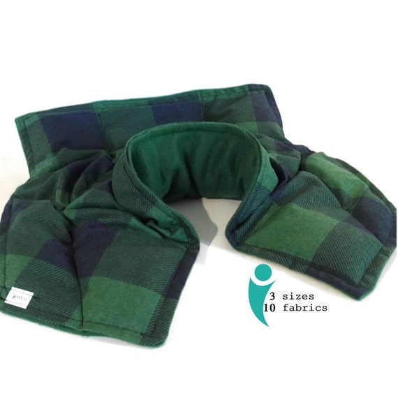 Microwave Neck Wrap Shoulder Heating Pad Neck Pillow Hot Etsy