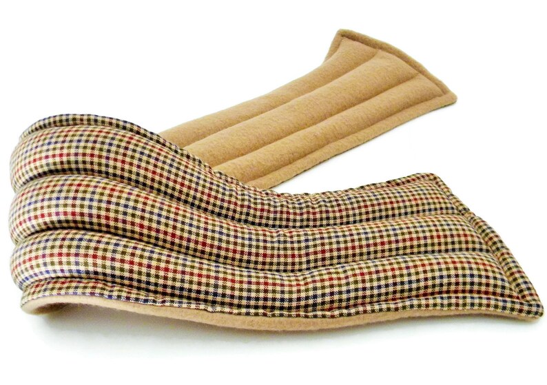 XL Long Flax Heating Pad Rice Heat Pack Microwave Neck Warmer Etsy