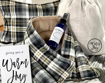 Sending a Hug Care Package, Give a Warm Hug, Hug in a Box, Warm Up Comfort Relaxation Packs