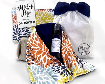 Gift to Daughter from Mom or Dad, Birthday Gift for Daughter, Mother Daughter Gift Box, Hug to Daughter, Encouragement Comfort Care Packs