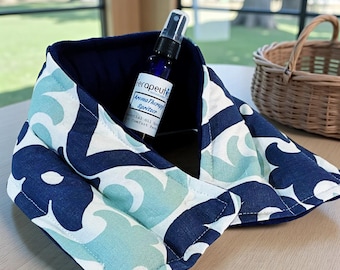 Hot Cold Pack for Neck, Lavender Peppermint Sinus, You choose scented spray